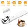 45 Seconds Fast Warm Electric Ice Cream Scoop, Self-Heating Rechargeable Ice Cream Spoon Non-Stick Smooth Round Scoops