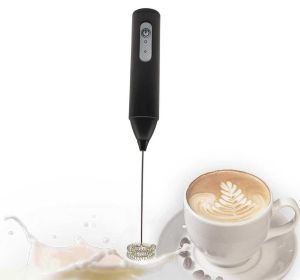 [Pick-Up Only] Rechargeable Handheld Milk Frother, USB-C Electric Drink Mixer with Stainless Steel Whisk, Portable Coffee Foam Maker for Latte