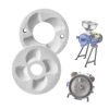 2PCS Grinding Sheets for Electric Grain Mill Grinder, Marble Dry & Wet Grinding Discs