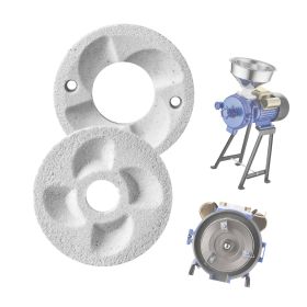 2PCS Grinding Sheets for Electric Grain Mill Grinder, Marble Dry & Wet Grinding Discs