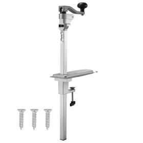Commercial Can Opener, Heavy-Duty Manual Tabletop Cans Opener for Cans Up to 11.8 in Height