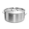 6.1 Gallon Top-Grade Thick Stainless Steel Stock Pot 18/10 – Heavy-Duty Cooking Pot Durable Professional Kitchen Cookware