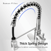 Kitchen Faucet - Spring Kitchen Sink Faucet with 3 Modes Pull Down Sprayer, Single Handle&Deck Plate for 1or3 Holes