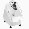 Food Processor & Vegetable Chopper, 2 Feeding Holes Food-Grade Stainless Steel Food Processor Chopper with Detachable 6 Blades