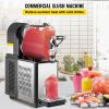 Commercial Slushy Machine, 3L Single Bowl Slush Drink Maker, 330W Frozen Drink Machine with Temperature Preservation