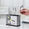 Storage Rack Spoon Holder Fork Kitchen Cutlery Organizer Box Chopsticks Drainer