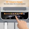 Dual Basket Air Fryer Oven, Digital Control, Clear-View Window, Versatile Air Fryer for Roasting, Baking, Reheating Healthy Meals