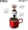 Single Serve K-Cup Pod Coffee Maker, 6 to 12oz Brew size, with Cord Storage,Dusty Rose