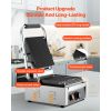 Commercial Panini Grill, 1800W Electric Sandwich Panini Maker, Stainless Steel Sandwichs Press Grill with Handle and Temp Control