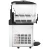 Commercial Frozen Drink Maker, 15L Single Tank Slushy Machine, 60 Cups Stainless Steel Margarita Smoothie Frozen Drink Machine