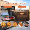 Pizza Steel, 20" x 14" x 3/8" Pizza Steel Plate for Oven, Pre-Seasoned Carbon Steel Pizza Baking Stone with 20X Higher Conductivity