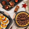 11-Piece Baking Pans Set, Nonstick Bakeware Sets, Oven Pans for Baking with Silicone Handles, Includes Cookie Sheet, Cake Pans, Loaf Pan, Pizza Pan