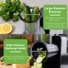 Electric Cheese Grater 7 in 1, Stainless Steel Salad Shooter, Food Slicer Shredder Chopper with Rotary Switch, 300W