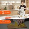 Commercial Vegetable Slicer, 3/8" and 3/16" Tomato Slicer, Stainless Steel and Aluminum Alloy Vegetable Cutter Slicer