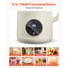 8-in-1 Nut Milk Maker, 41 oz Soy Milk Maker Machine with 10 Blades, for Homemade Oat, Nut, Soy, Juice, Milkshake, Rice Cereal