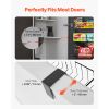 Over the Door Pantry Organizer, 8-Tier Pantry Organization and Storage, Heavy-Duty Steel Hanging Spice Rack, Adjustable Wall Seasoning Shelves