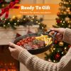Kitchen Multi-usage Cast Iron Pot with Tray for Stews