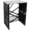 Outdoor Camp Cooking Prep Station Reinforced Aluminum Alloy Cross Brace Frame