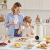8-in-1 Nut Milk Maker, 34 oz Soy Milk Maker with 180W Blending, for Homemade Oat, Nut, Soy, Juice, Milkshake, Rice Cereal