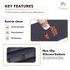 Electric Food Warmer Mat - Portable Silicone Heating Tray with Adjustable Temperature Control