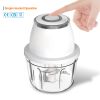Electric Food Chopper with LED Indicator, 350ml Cordless Mini Food Processor for Garlic, Onion, Vegetables & Meat – Rechargeable USB-C Blender