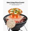 Pizza Stone, 16 x 14 x 0.6 Inch Rectangular Cordierite Pizza Stone, Large Baking-Stone with Scraper