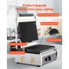 Commercial Panini Grill, 1800W Electric Sandwich Panini Maker, Stainless Steel Sandwichs Press with Handle and Temp Control