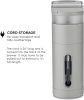 Single Serve K-Cup Pod Coffee Maker, 6 to 12oz Brew size, with Cord Storage, Perfect for Small Spaces, Studio Gray