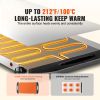 Electric Warming Tray, Food Warming Trays for Buffet, Warming Trays with Adjustable Temperature Control, Portable Stainless Steel Food Warmer