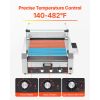 Hot Dog Roller, 30 Hot Dog 11 Rollers, Stainless Steel Sausage Grill Cooker, 1950W Hot Dog Machine with Bun Warmer, Cover, 3 Temp Control
