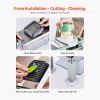 Vegetable Chopper Mandoline Slicer, All-in-1 Food Veggie Cutter with 8 Stainless Steel Blades, Cheese Grater Onion Potato Salad Dicer with Container