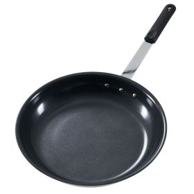 Ceramic Nonstick Egg Pan, Aluminum Frying Pan with Stainless Steel Base, Oven Safe, Dishwasher Safe Skillet (Color: Black, size: 8IN)