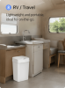 10L Automatic Motion Sensor Trash Can, Touchless Rectangular Garbage Bin with Odor-Sealing Ring