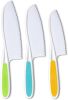 8 Pcs Wooden Kitchen Knife Set for Kids - Includes Safe Knives, Serrated Plastic Knives, Potato Slicers, Sandwich Cutter, Peeler and Cutting Board