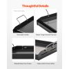 Carbon Steel Griddle, 24x16 inch Universal Flat Top Rectangular Plate, Gas Grill Griddle for BBQ Grill, Teppanyaki