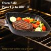 Nonstick Frying Pan Skillet Set, 3 Piece Square Grill Pans with Stay Cool Handle & PFOA Free, Compatible with All Stovetops(9.5" 10" 11")