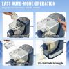 Electric Pasta Maker, 150W Automatic Noodle Maker Machine with 8 Pasta Shapes, 4 Intelligent Modes