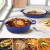 Kitchen Multi-usage Cast Iron Dutch Oven for Braising/Stews