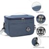 Thickened aluminum foil insulated lunch bag, compatible with heated lunch boxes